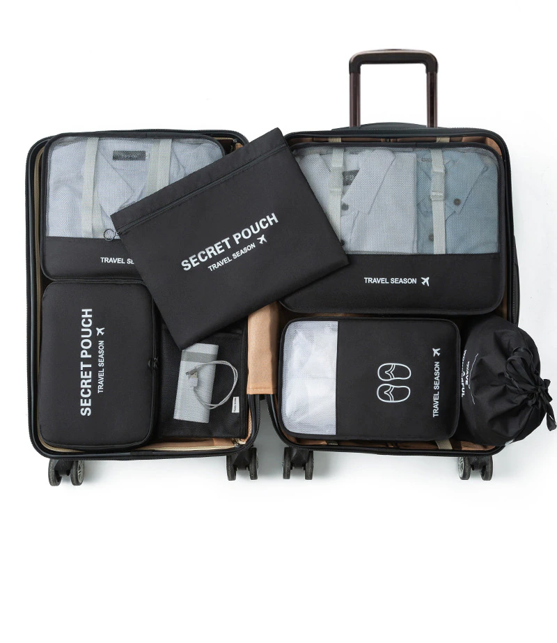 Travel TidY 7-pieces Travel Packing Cubes
