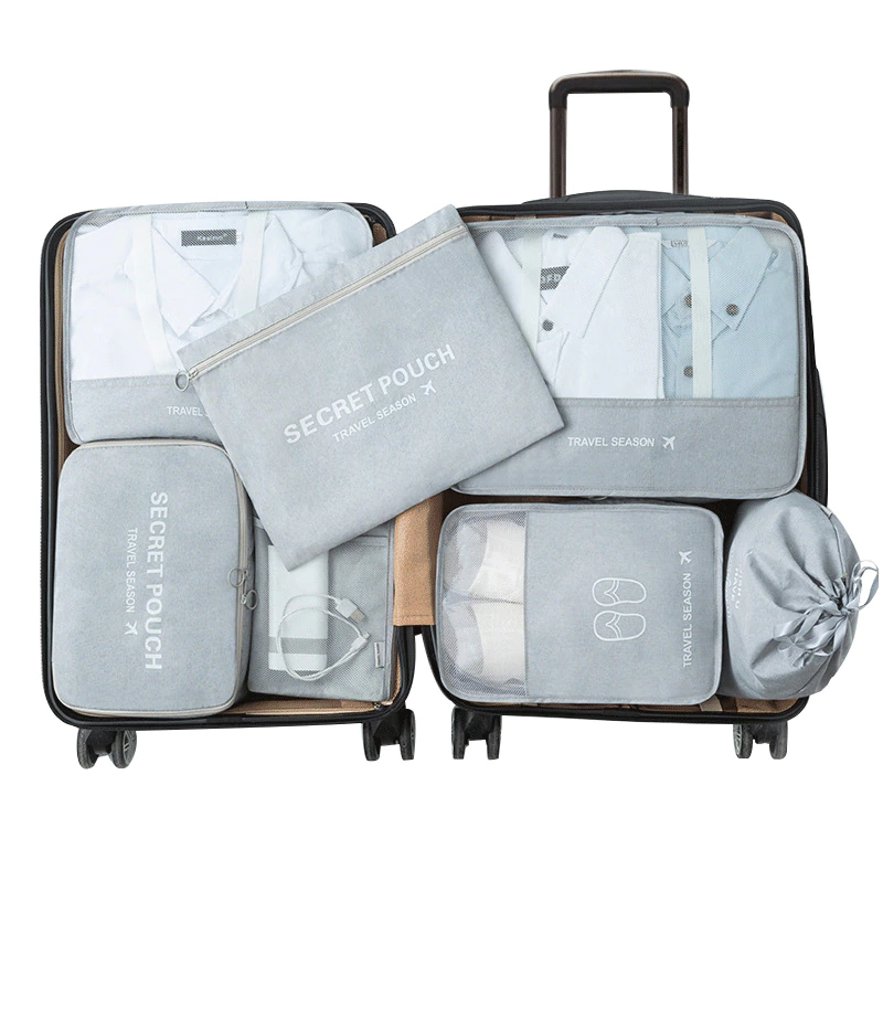 Travel TidY 7-pieces Travel Packing Cubes
