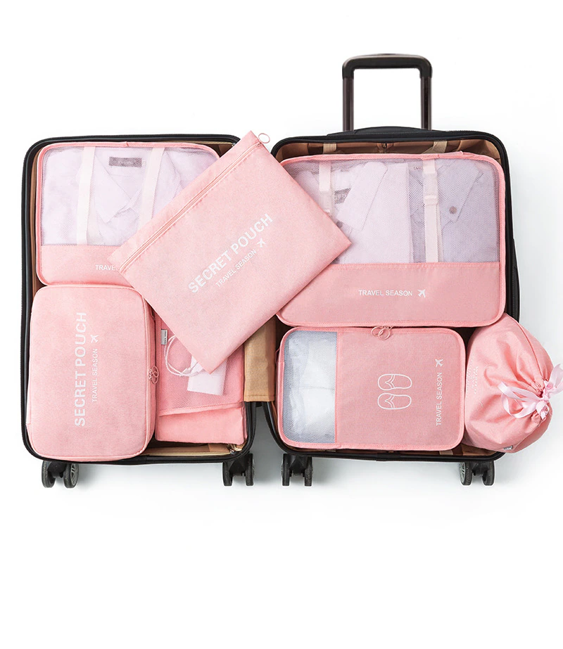 Travel TidY 7-pieces Travel Packing Cubes