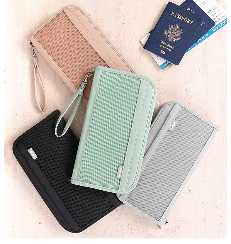 RFID Travel Passport Holder Bag