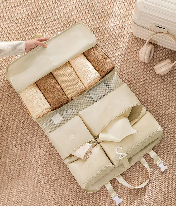 7 in 1 Travel Organizer Storage Bag