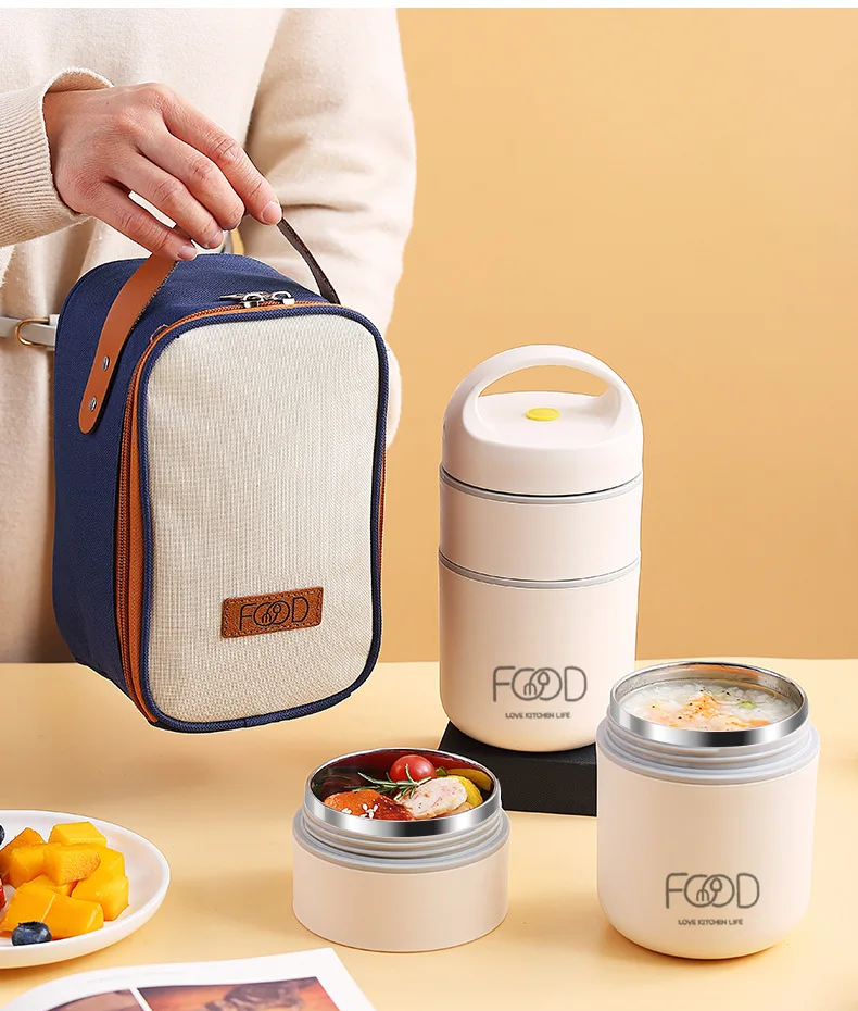 Travel Tidy™ 2 Layer Bento Go