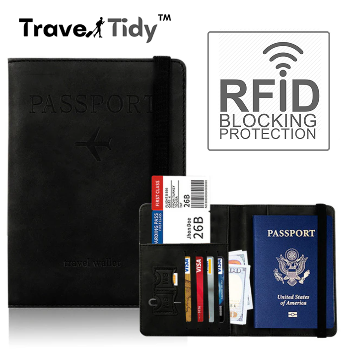 Travel Tidy™ RFID Blocking Passport & Card Holder – Travel Tidy Ph