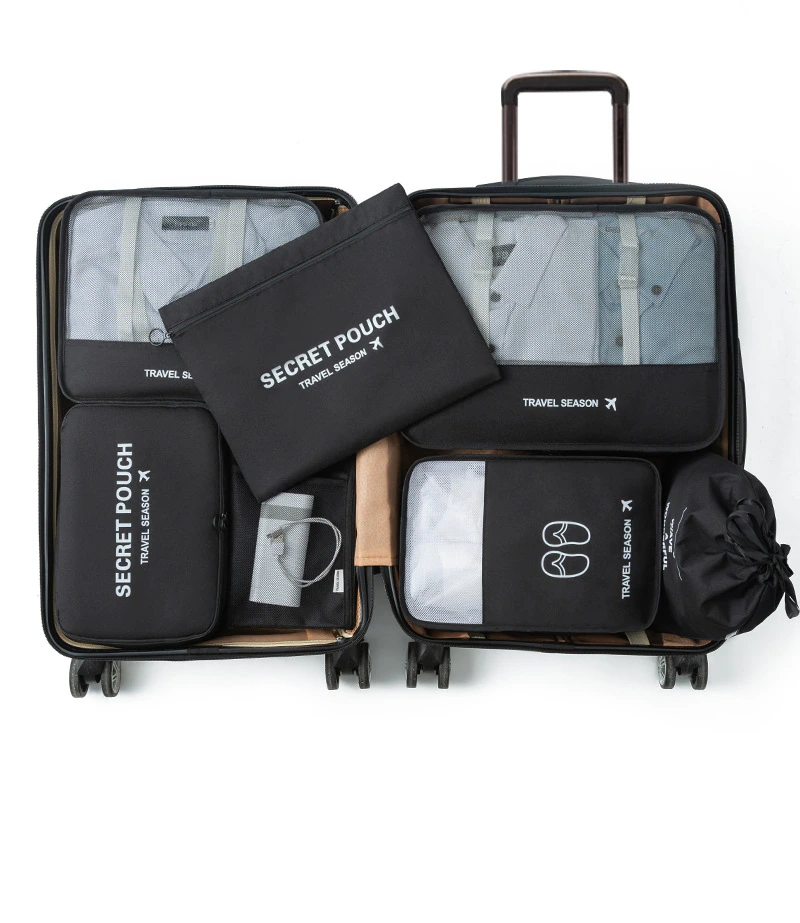 Travel Tidy™  7-pieces Travel Packing Cubes