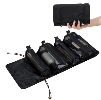 4 in 1 Travel Foldable Cosmetic Bag