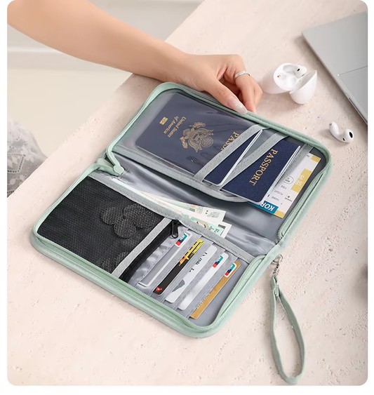 RFID Travel Passport Holder Bag